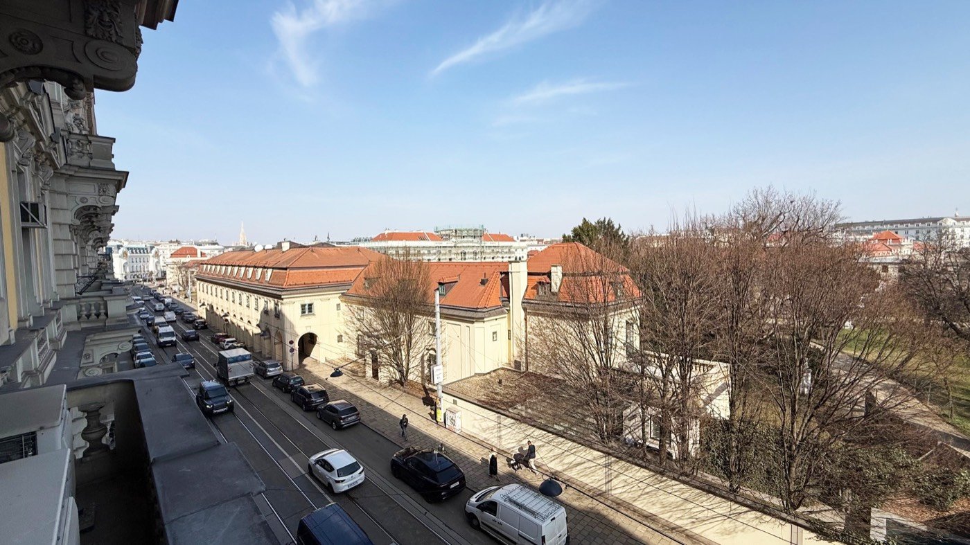 Wohnung mit Blick auf Schloss Belvedere