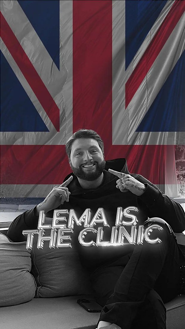 Lema patient from the United Kingdom after treatment