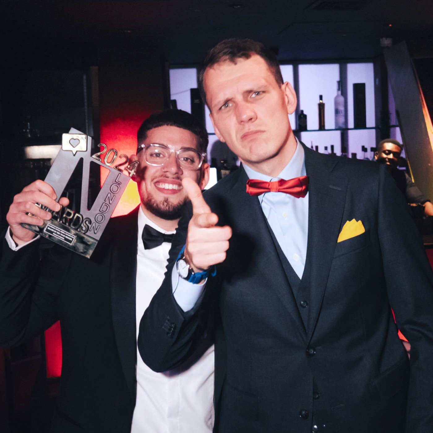 Ausgezeichnete mit ihrem Award